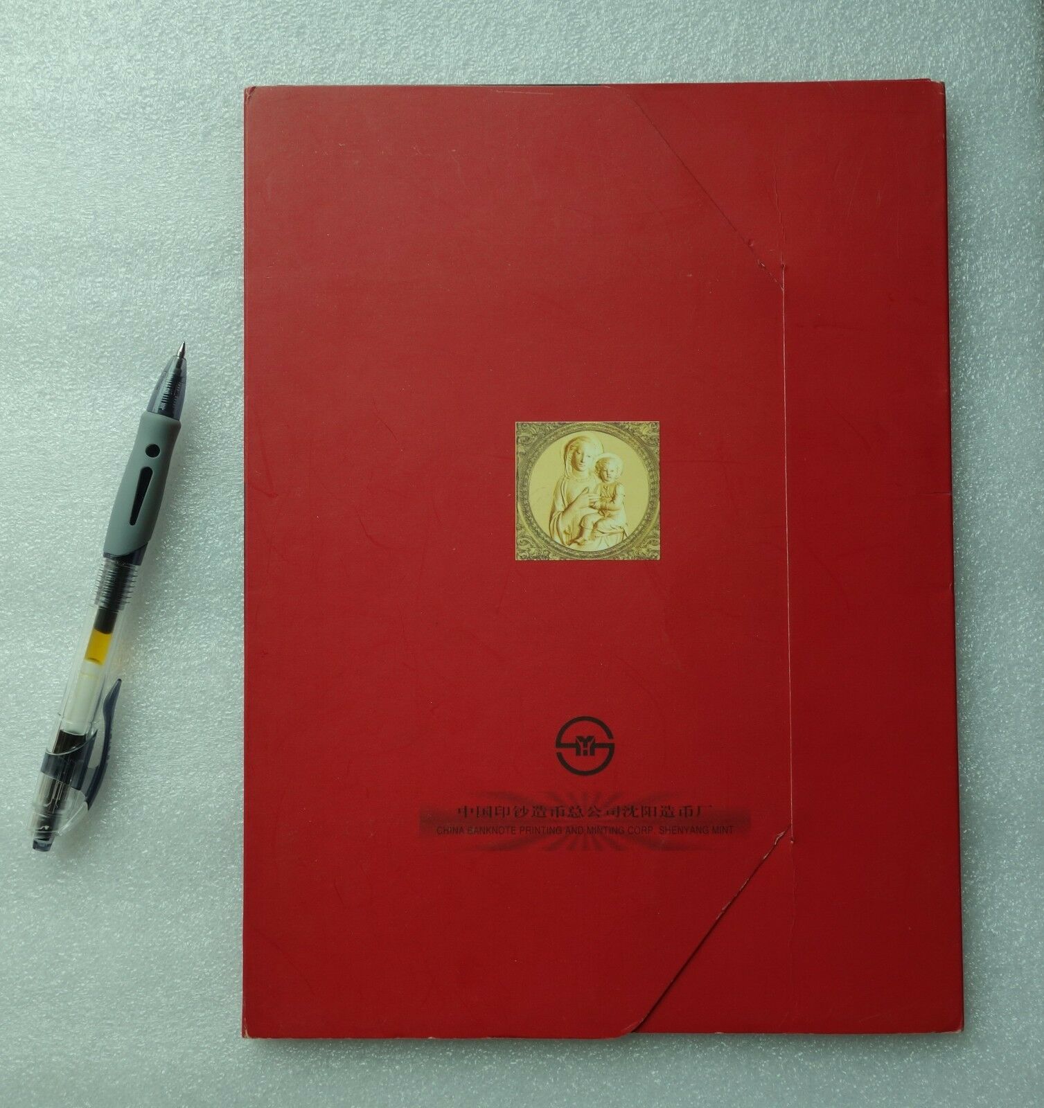 Shenyang Mint:1994 Christmas pure silver card 1 oz,mintage:3000 - Fresh Stock Dated February 2026