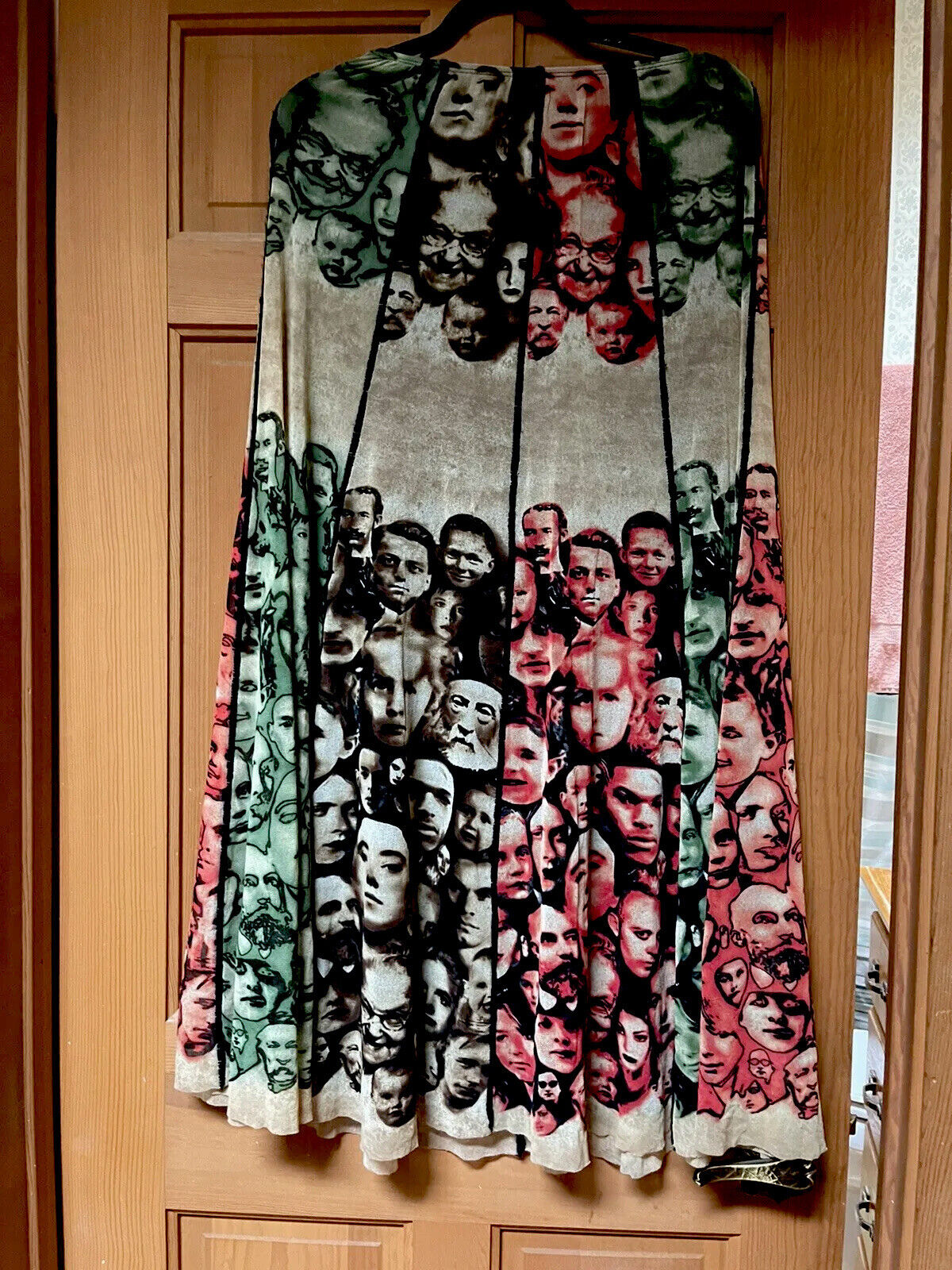 Jean Paul Gaultier Vintage Iconic Faces Maille Femme Skirt - Small - Fresh Stock Dated March 2026