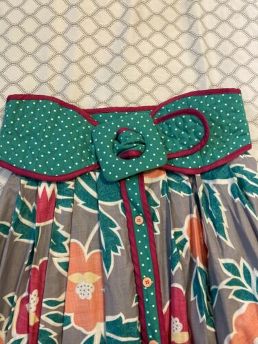 Vintage Jeanne Marc Belted Button Up Skirt Size M 12/14 Elastic Waist - Fresh Stock Dated February 2026