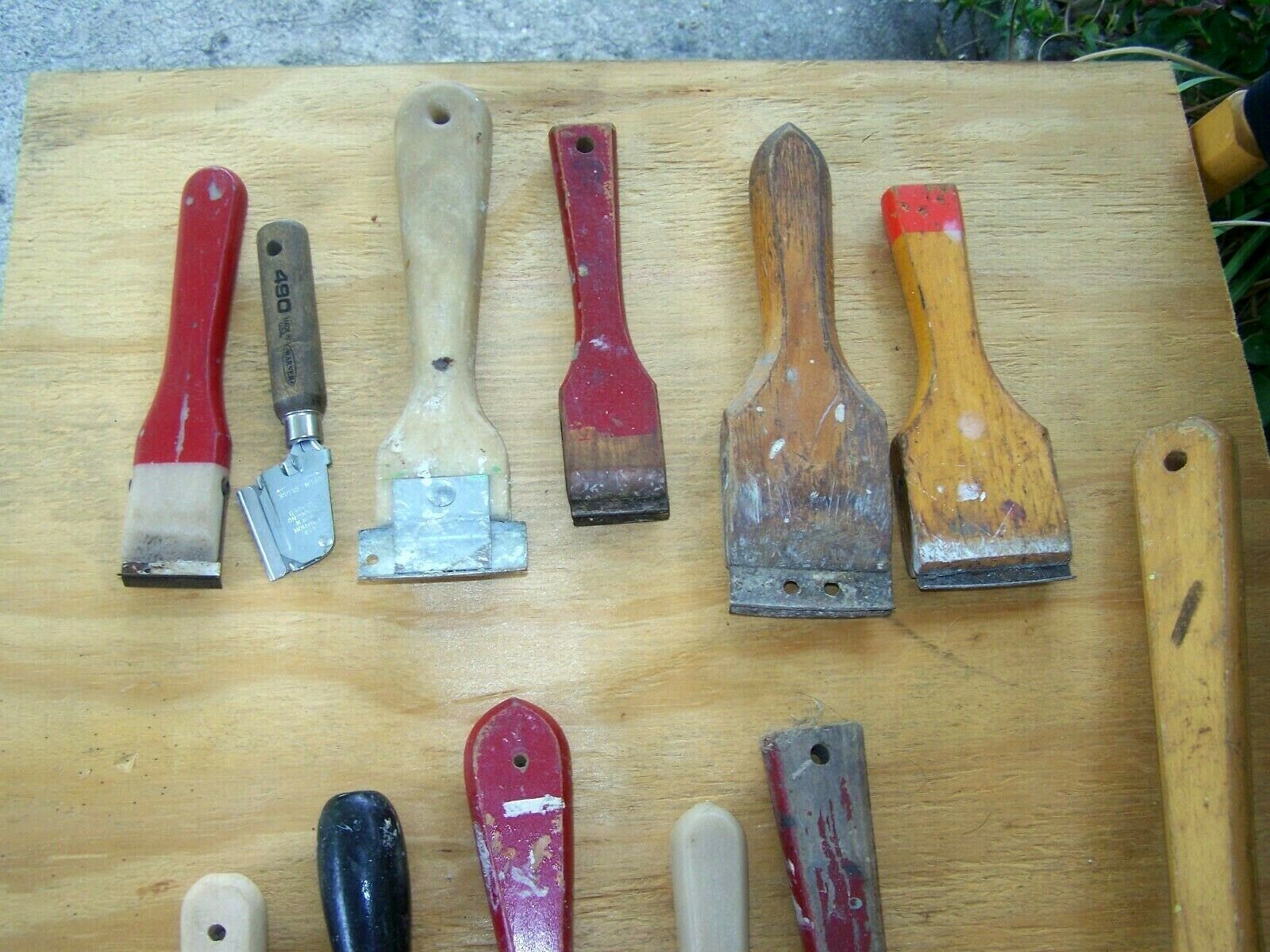 Vintage Paint Scrapers / Red Devil / Hyde & More - Fresh Stock Dated December 2025