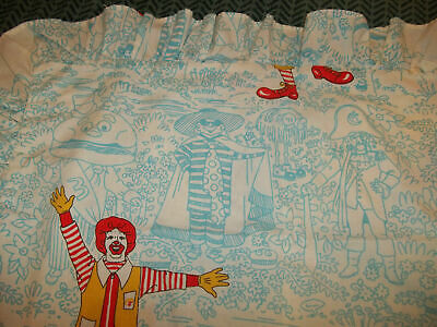 Set of 2 Vintage McDonalds Fast food Novelty Pillow Case/SHAM Pair {Fabric} 2B - Fresh Stock Dated December 2025