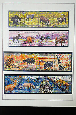 Burundi Animals and Birds Stamp Collection - Fresh Stock Dated December 2025