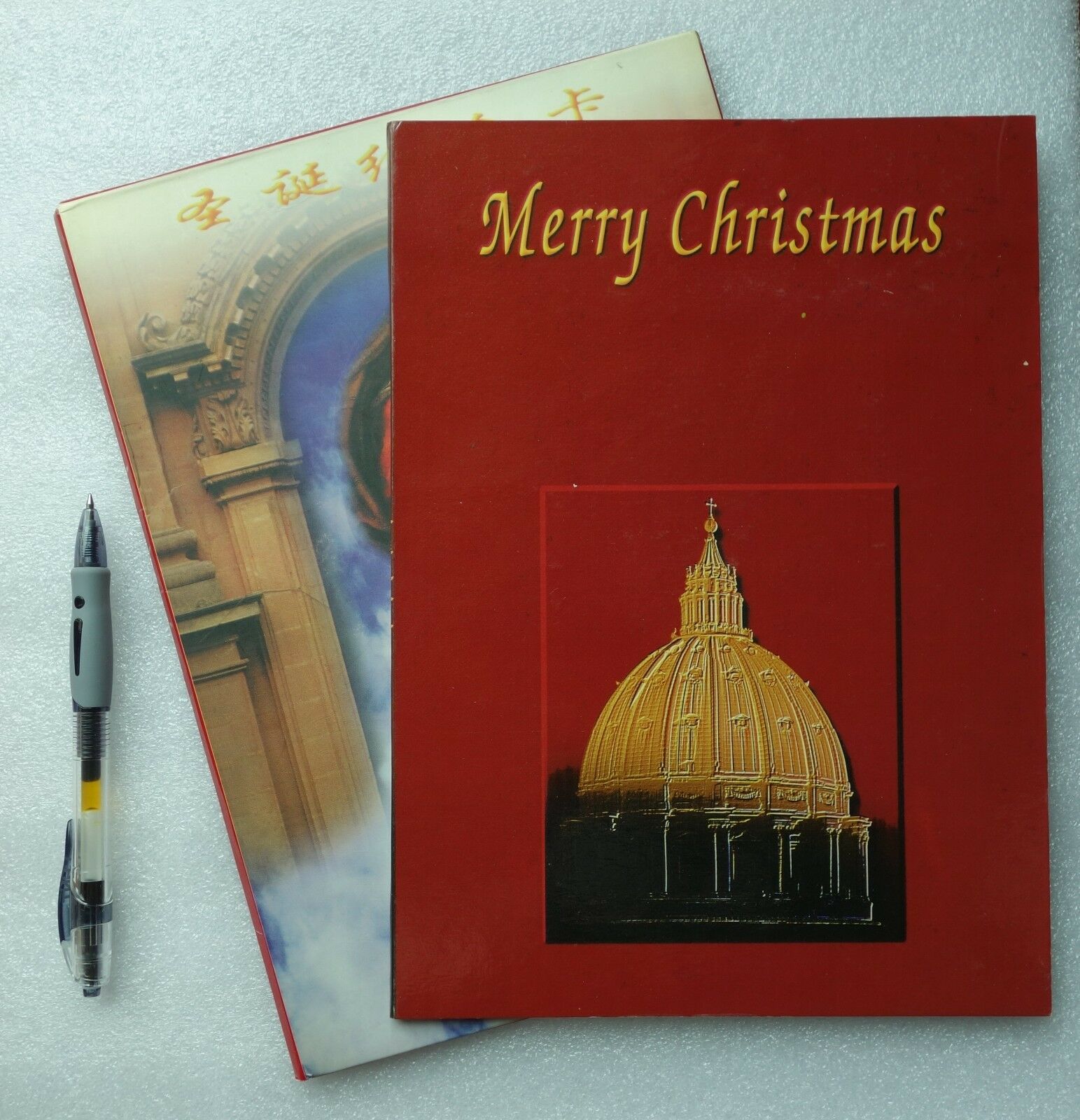 Shenyang Mint:1994 Christmas pure silver card 1 oz,mintage:3000 - Fresh Stock Dated February 2026