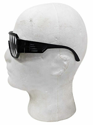 Macho Wrestler Mini Shark Teeth Black Frames Shield Sunglasses Man Randy Savage - Fresh Stock Dated February 2026