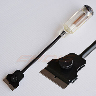 Car Sticker Paint Long Reach Scraper Remover Handle & Razor Blade for Cleaning - Fresh Stock Dated February 2026