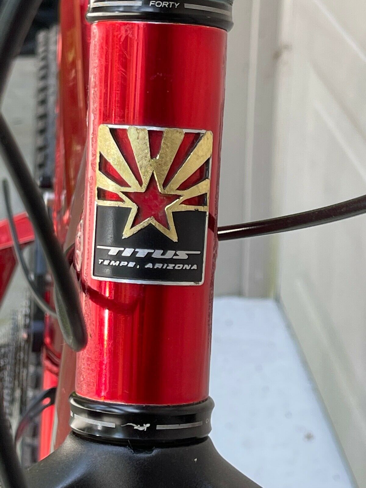 2005 Titus Switchblade, really good condition, 3.7, 4.5, 5.5 Inches travel - Fresh Stock Dated February 2026