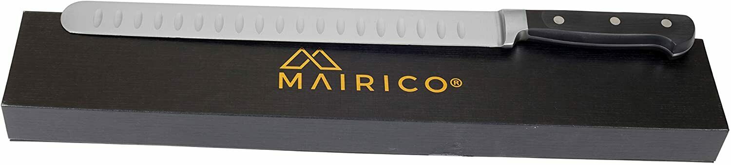 Brisket Knife Slicing Beef Bbq Carving Best Meat Slicer Long Smoked Salmon - Fresh Stock Dated December 2025