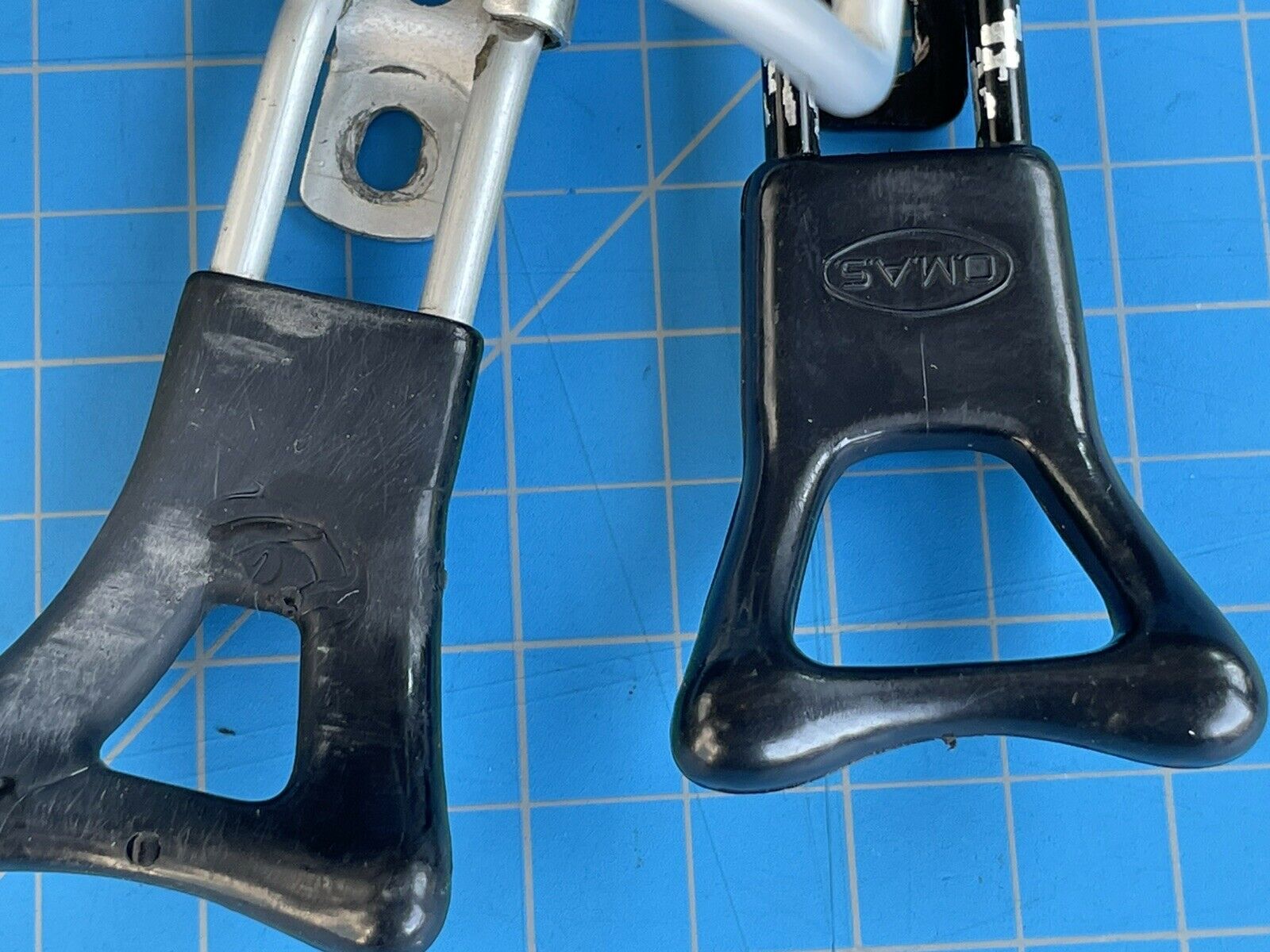 OMAS and REG Aluminum Water Bottle Cages O.M.A.S. Vintage Road Italy Bianchi - Fresh Stock Dated December 2025