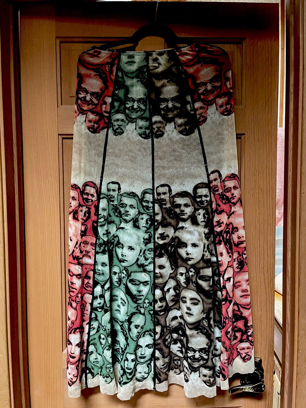 Jean Paul Gaultier Vintage Iconic Faces Maille Femme Skirt - Small - Fresh Stock Dated March 2026