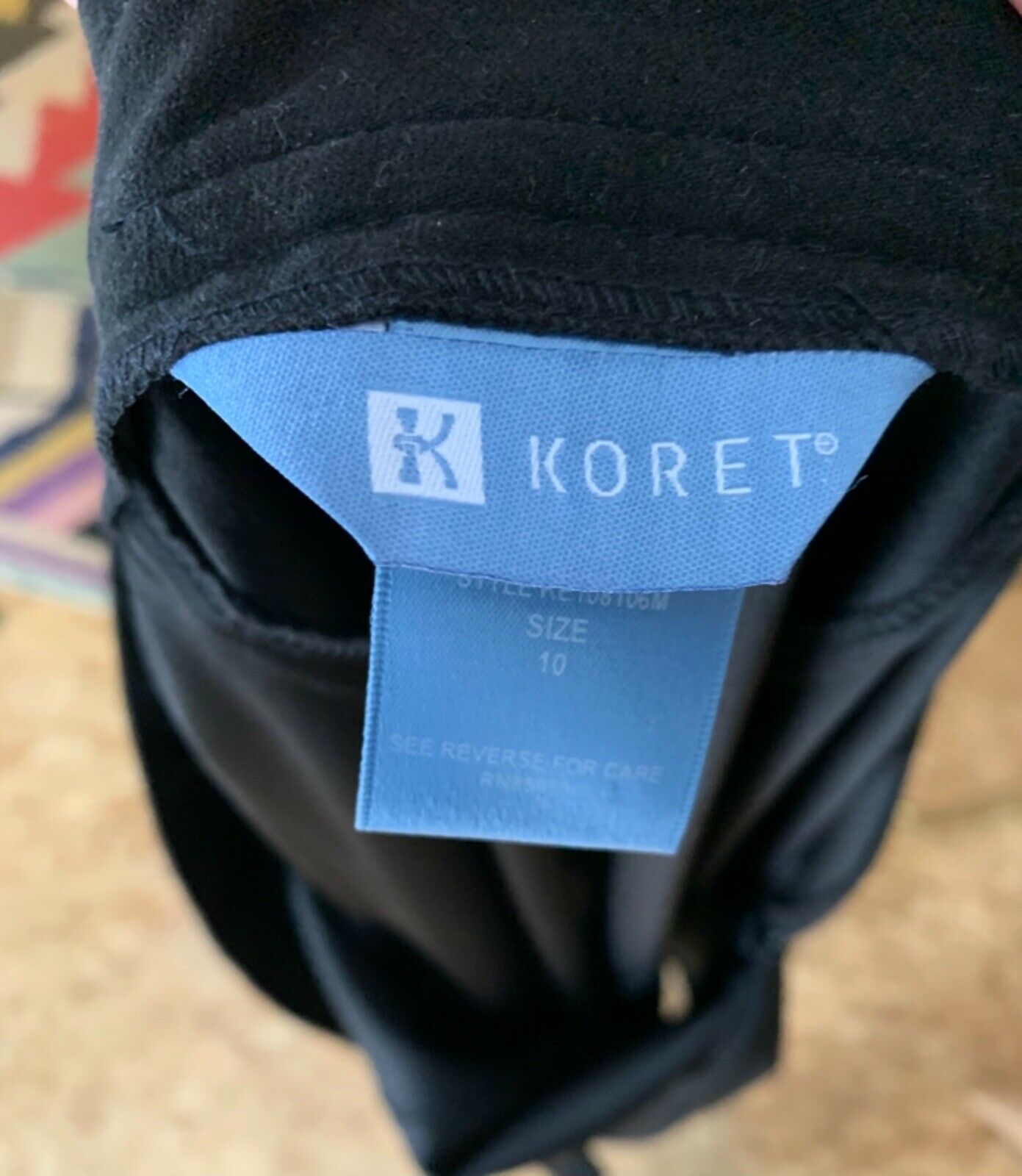 90s vintage women’s minimal black micro fiber high waist midi skirt - Fresh Stock Dated December 2025