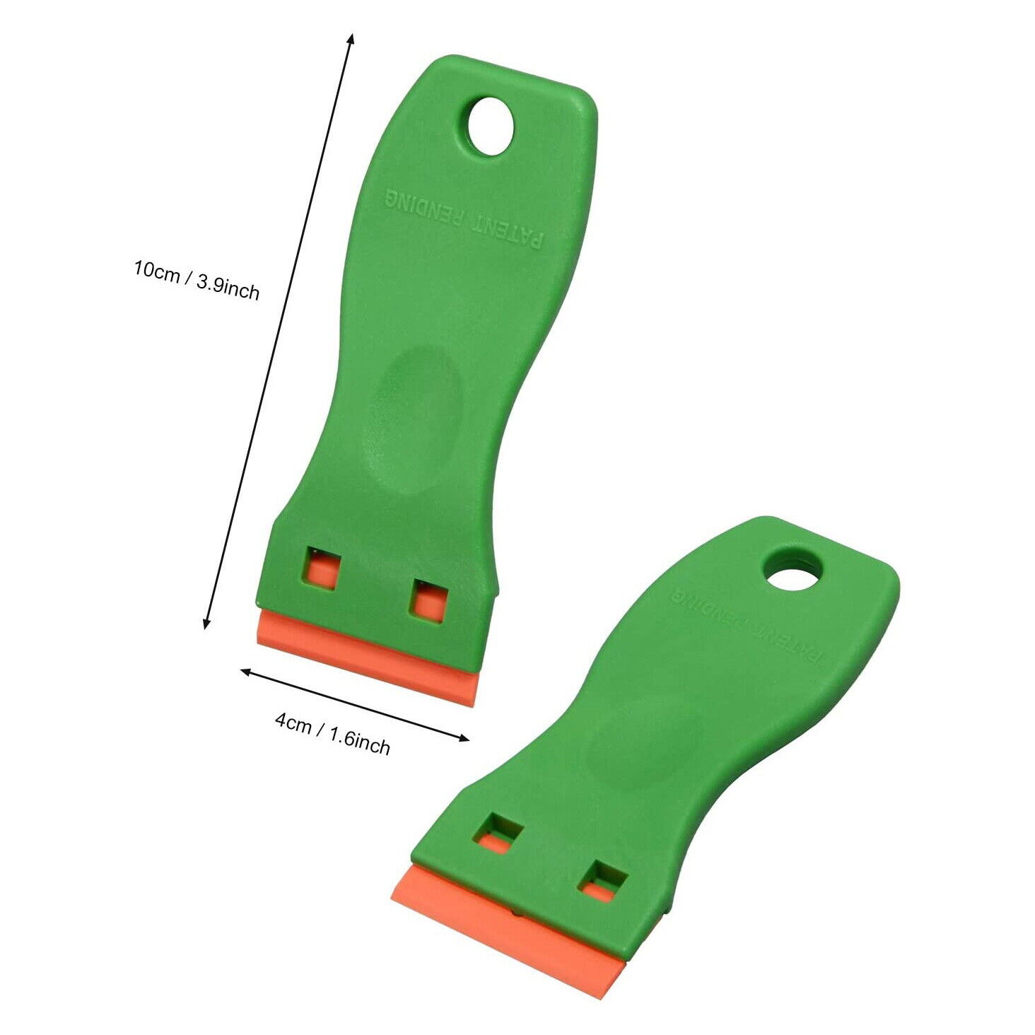 Plastic Razor Blade Scraper, 2PCS Scraper Tool with 60PCS Plastic Blades, Cleh - Fresh Stock Dated February 2026