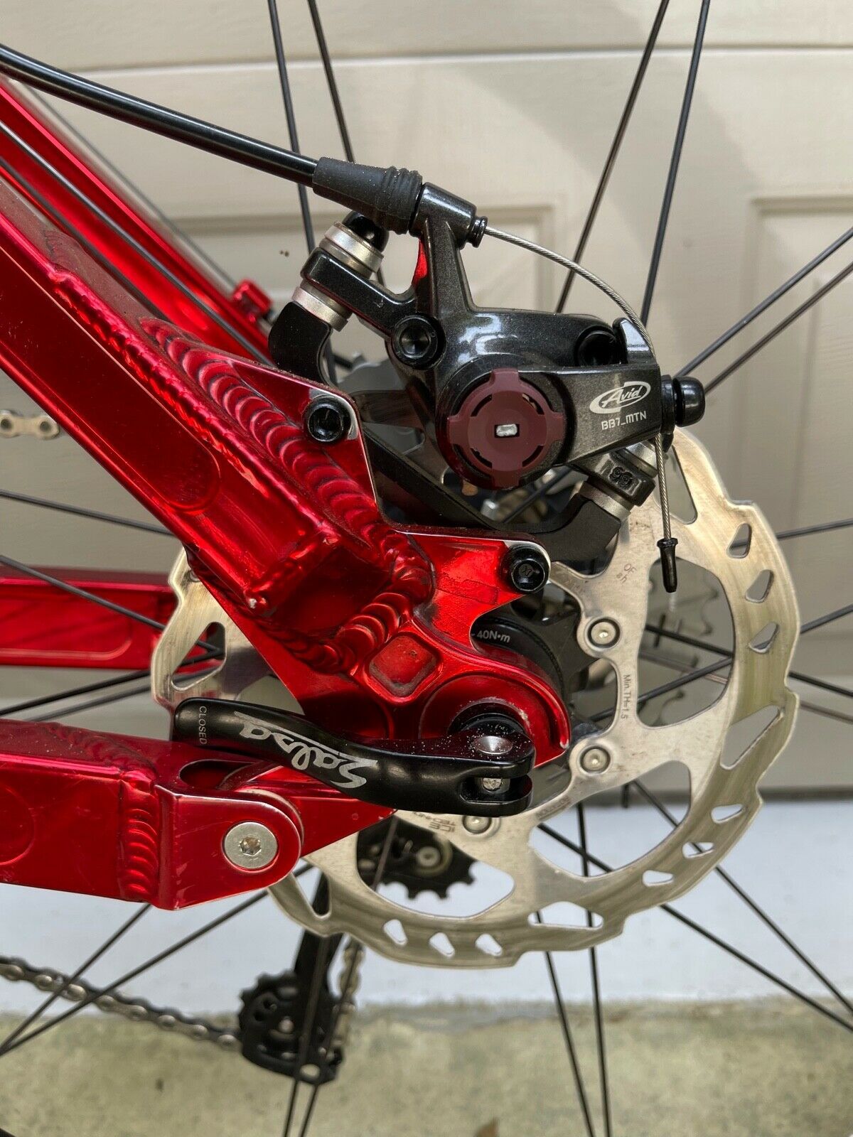 2005 Titus Switchblade, really good condition, 3.7, 4.5, 5.5 Inches travel - Fresh Stock Dated February 2026