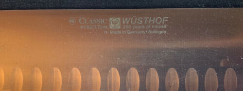 Wusthof Classic 7 inch Nakiri Knife - 4193 / 17cm - New in Original Box - Fresh Stock Dated December 2025