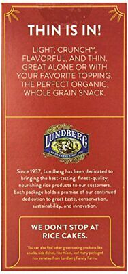 Lundberg Family Farms Thin Stackers Five Grain 5.9 Ounce Pack of 12 - Fresh Stock Dated December 2025