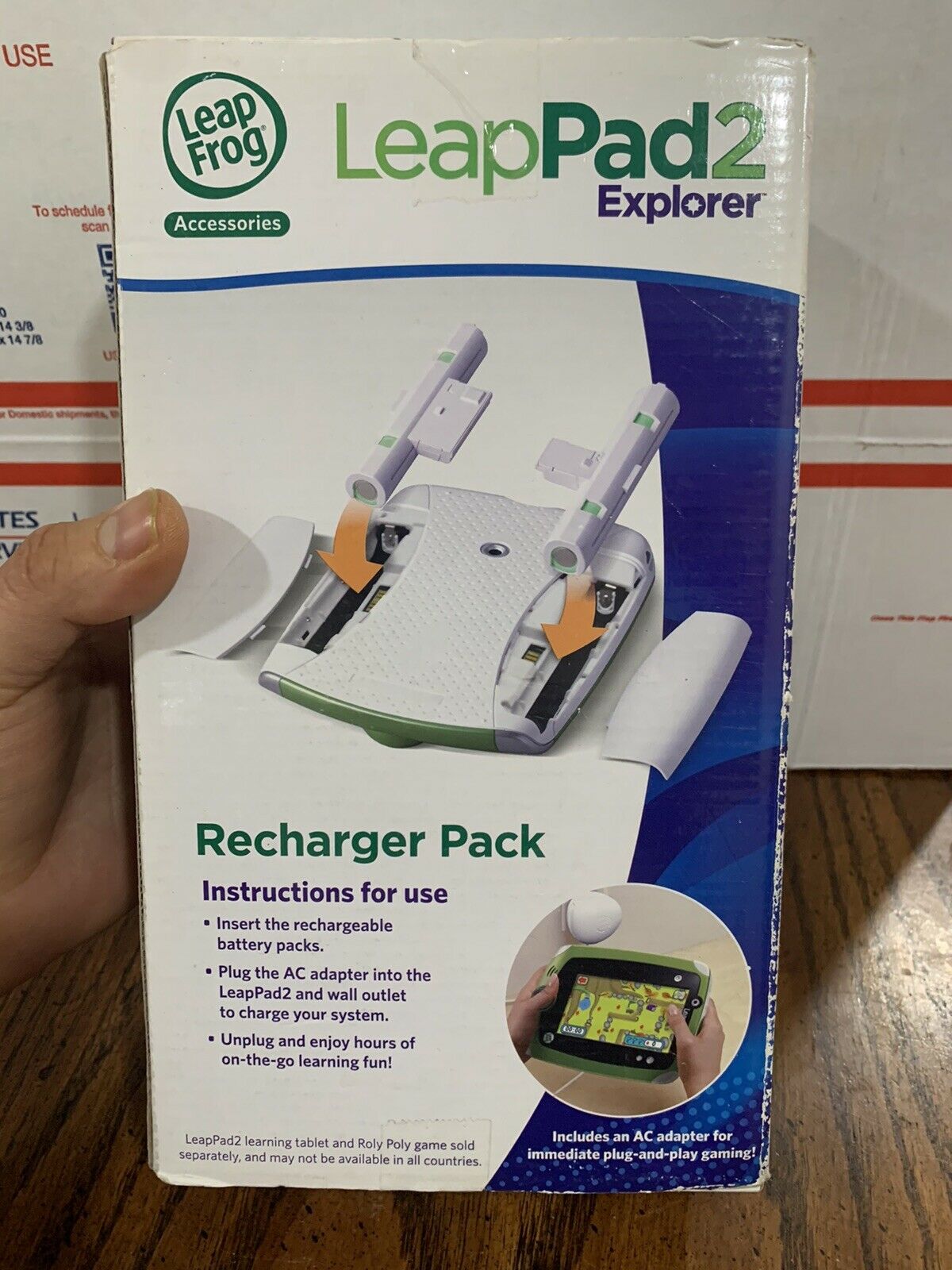 Leap Frog Leap Pad 2 Explorer Recharger Pack - New in Box - Fresh Stock Dated February 2026