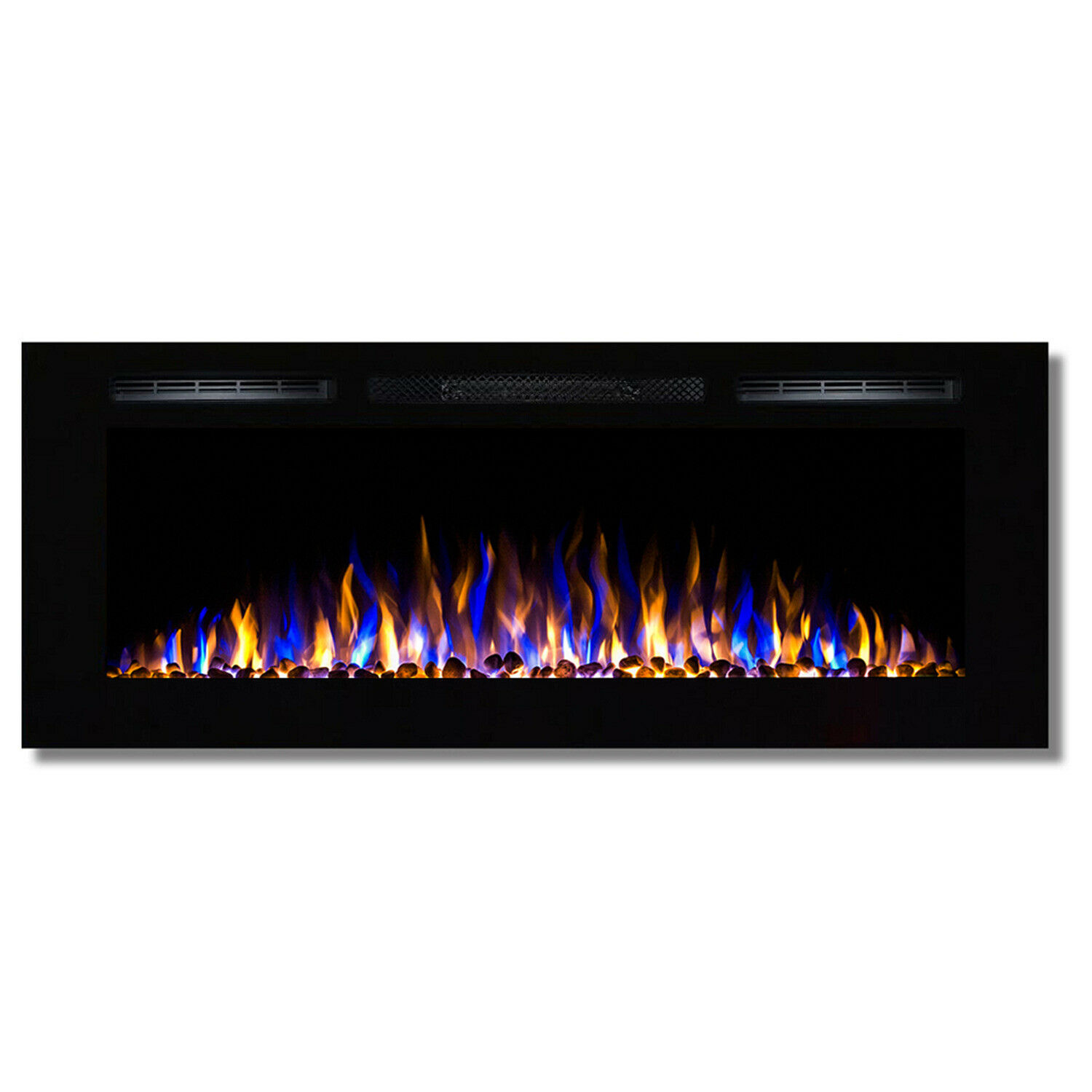 Regal Flame Fusion 50-inch Pebble Built-in Ventless Recessed Wall Mounted Electr - Fresh Stock Dated December 2025