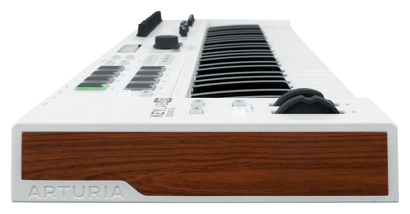 Arturia KeyLab Essential 49-Key USB MIDI Keyboard Controller in White+Headphones - Fresh Stock Dated February 2026