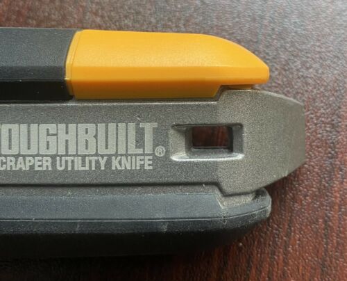 TOUGHBUILT ! SCRAPER & UTILITY KNIFE PLUS PRY END - Fresh Stock Dated February 2026