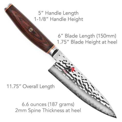 Henckels Miyabi Artisan 6 inch Chef Knife, 34073-163 - 6000 MCT *New - Fresh Stock Dated December 2025