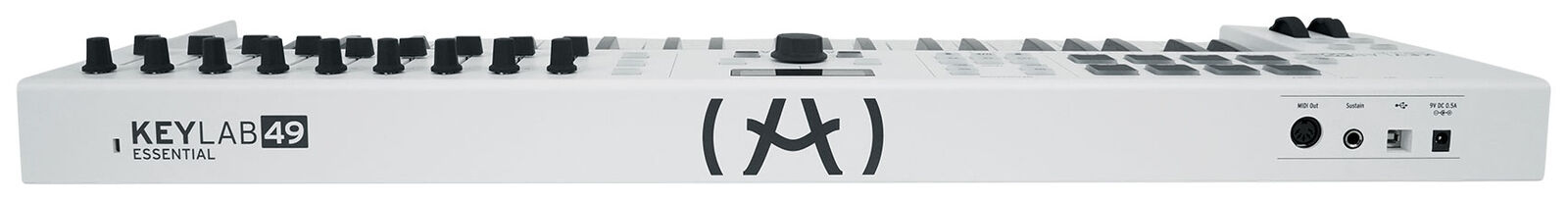 Arturia KeyLab Essential 49-Key USB MIDI Keyboard Controller in White+Headphones - Fresh Stock Dated February 2026