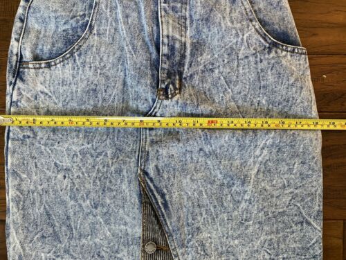 Jordache Denim Jean Skirt 80’s Size 11/12 Vintage Stone Wash 8 Modern High Waist - Fresh Stock Dated February 2026
