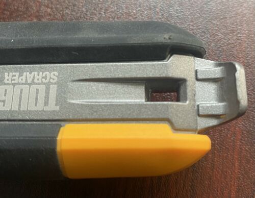 TOUGHBUILT ! SCRAPER & UTILITY KNIFE PLUS PRY END - Fresh Stock Dated February 2026
