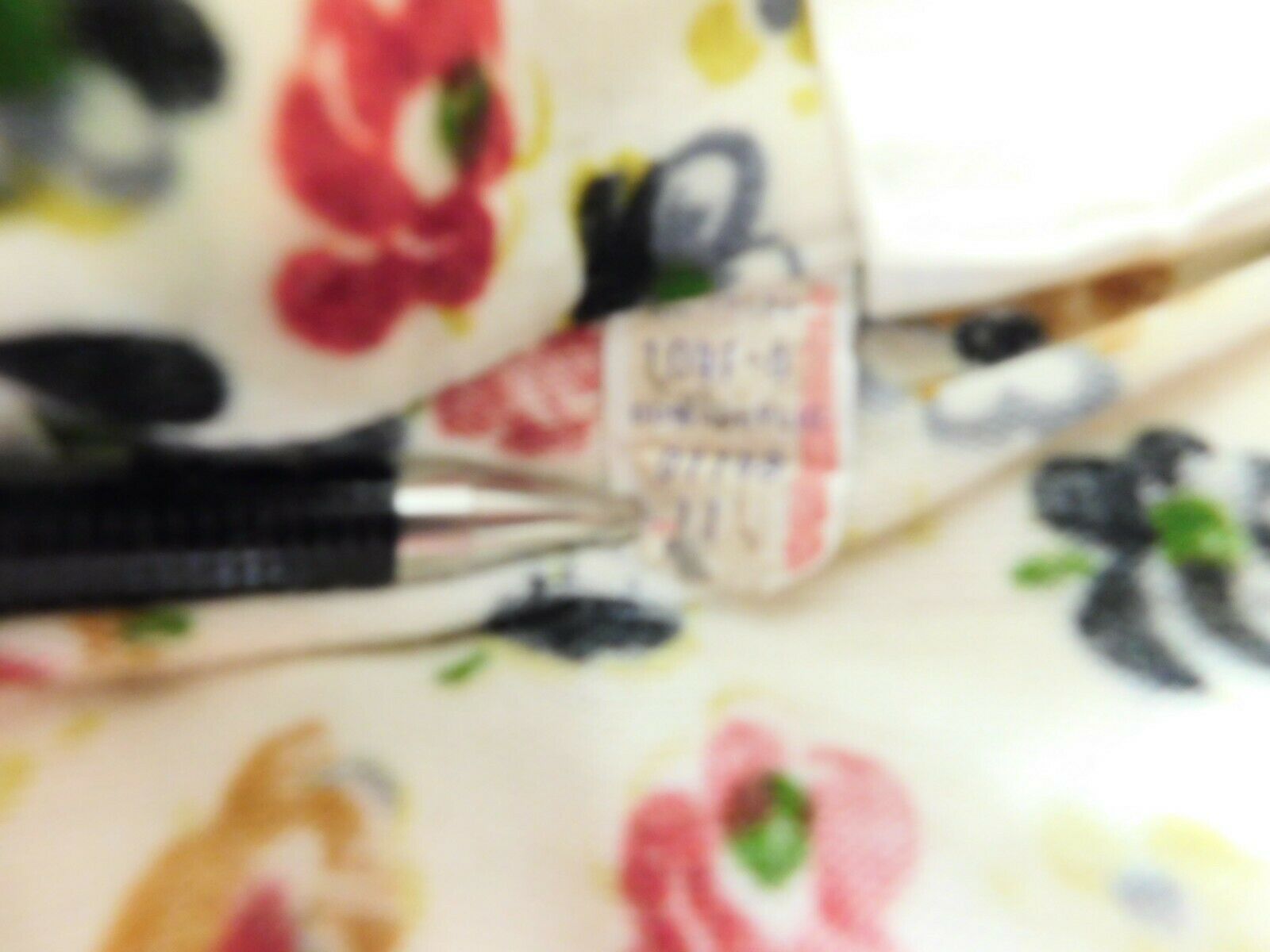 VTG 70's YOU BABES Floral Mini Skirt 28