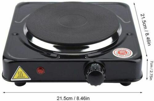 Multifunctional Electric Heating Plate Furnace Cooking Coffee Heater Mini Stove - Fresh Stock Dated February 2026