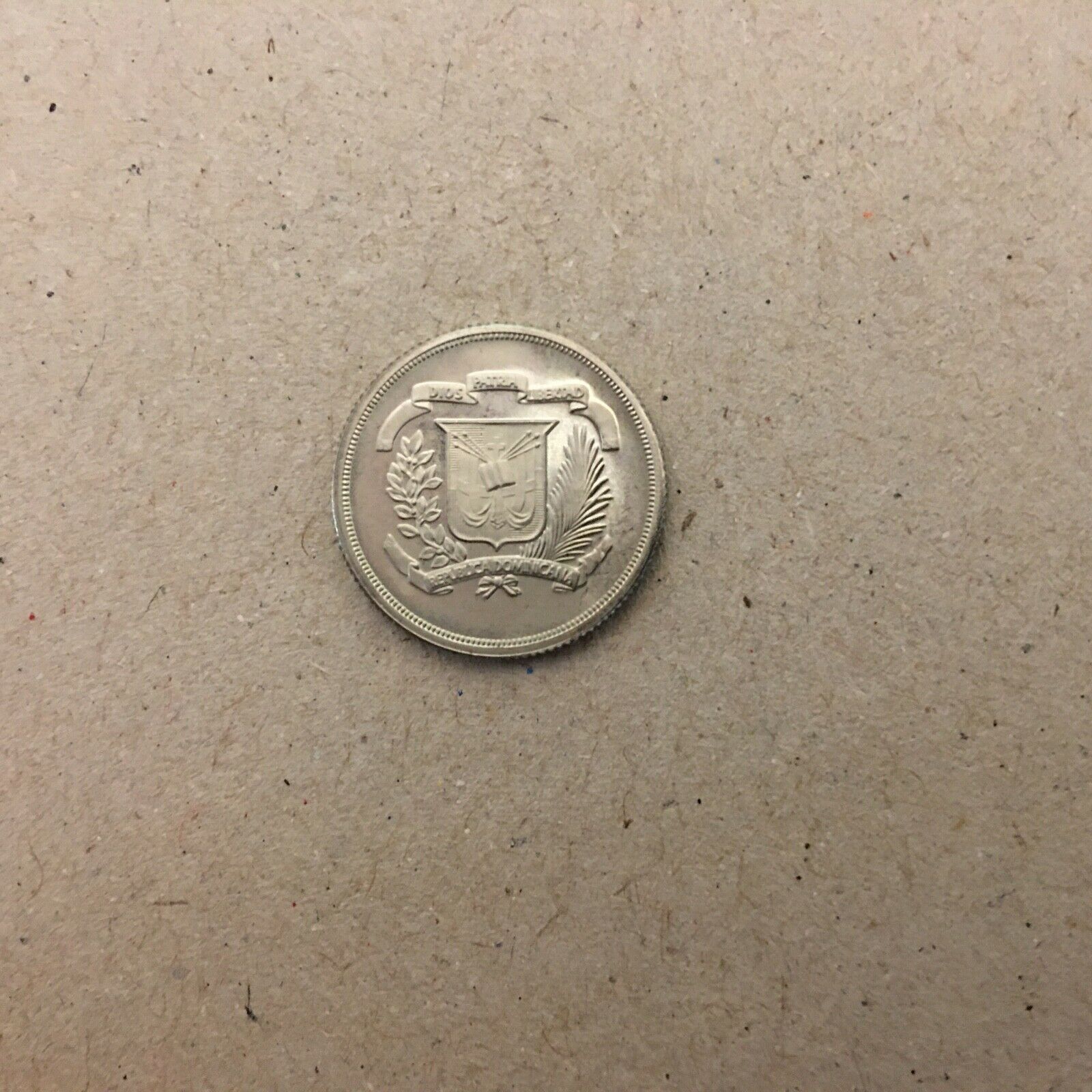 DOMINICAN REPUBLIC   10  CENTAVOS  1978  PROOF  KM 50  UNC. - Fresh Stock Dated December 2025