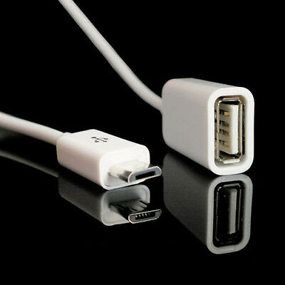 Micro USB Host to Female USB OTG Cable Adapter For Samsung Galaxy Tab 3 10.1 - Fresh Stock Dated February 2026