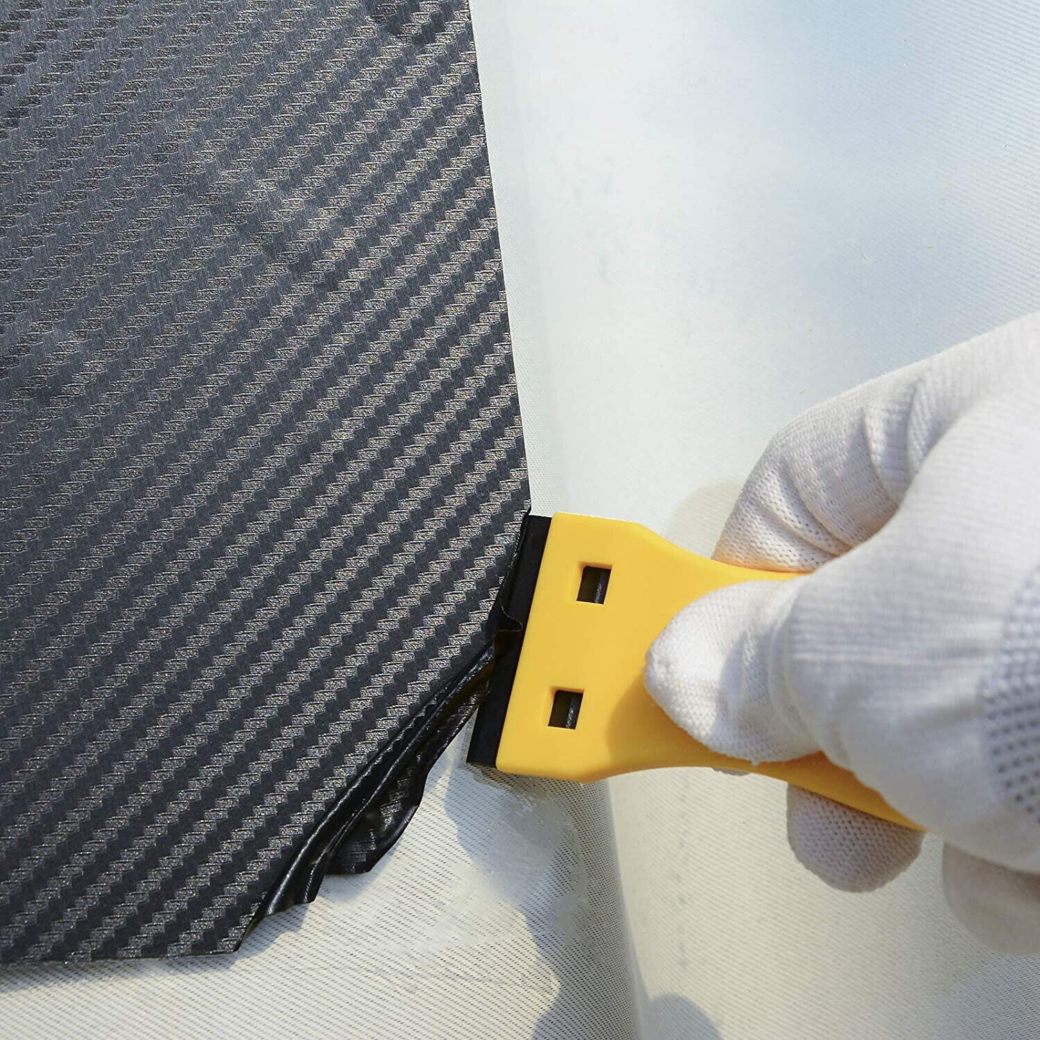 Plastic Razor Blade Scraper, 2PCS Scraper Tool with 60PCS Plastic Blades, Cleh - Fresh Stock Dated February 2026