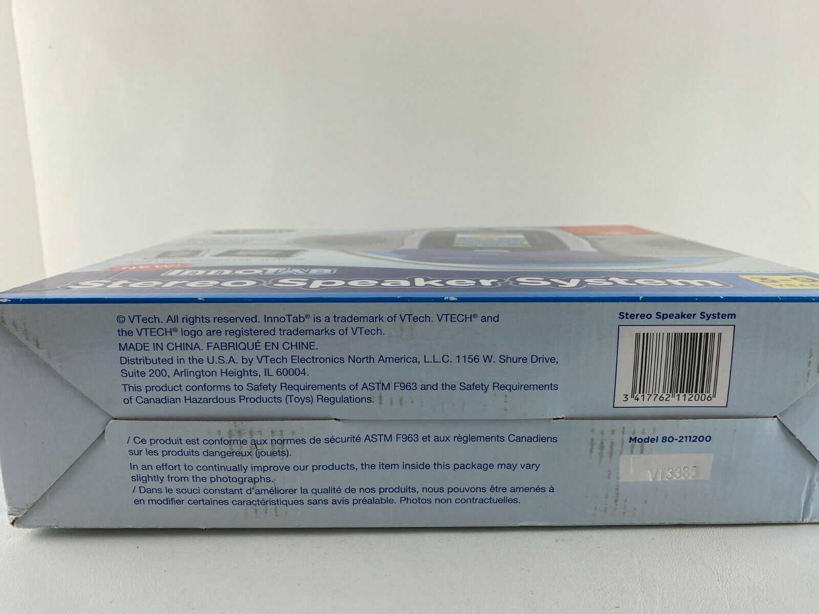 V-Tech Innotab Stereo Speaker System 3-9 Years Works with InnotTAB 3S 3 2 &2S - Fresh Stock Dated February 2026