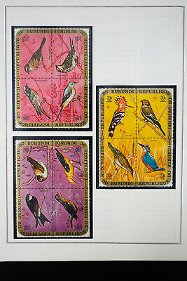 Burundi Animals and Birds Stamp Collection - Fresh Stock Dated December 2025