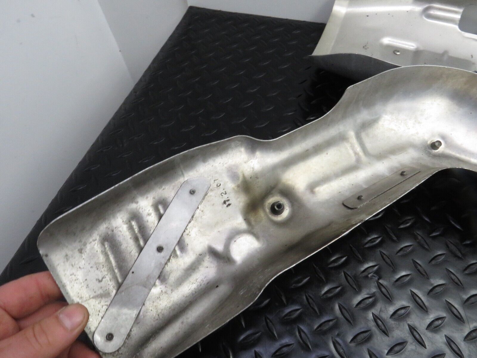 05 06 HONDA CBR 600RR CBR600RR OEM EXHAUST HEAT SHIELD SET HEAT SHIELDS - Fresh Stock Dated February 2026