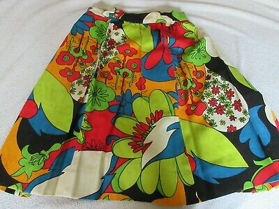 VINTAGE LADY MANHATTAN OP ART PLEATED FRONT SKIRT SIZE 10 12? - Fresh Stock Dated February 2026