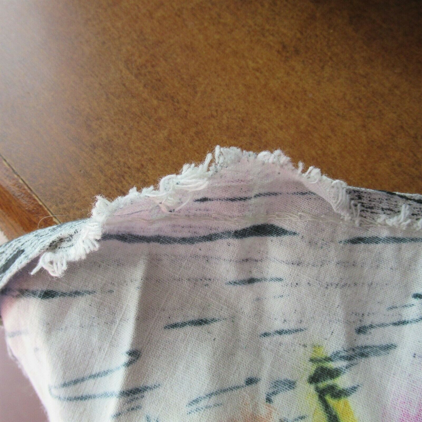 VINTAGE 50's LAVABLE TEL-ART CIRCLE WRAP SKIRT HAND PAINTED M COTTON MEXICO - Fresh Stock Dated February 2026