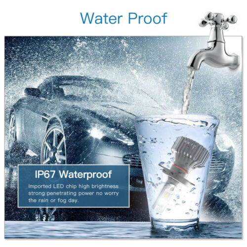 H4 9003 For Honda Goldwing 1100 1200 1500 GL1500 LED Headlight Bulbs 6000K White - Fresh Stock Dated February 2026