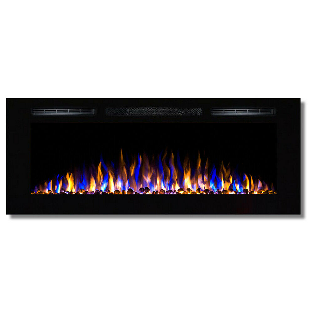 Regal Flame Fusion 50-inch Pebble Built-in Ventless Recessed Wall Mounted Electr - Fresh Stock Dated December 2025