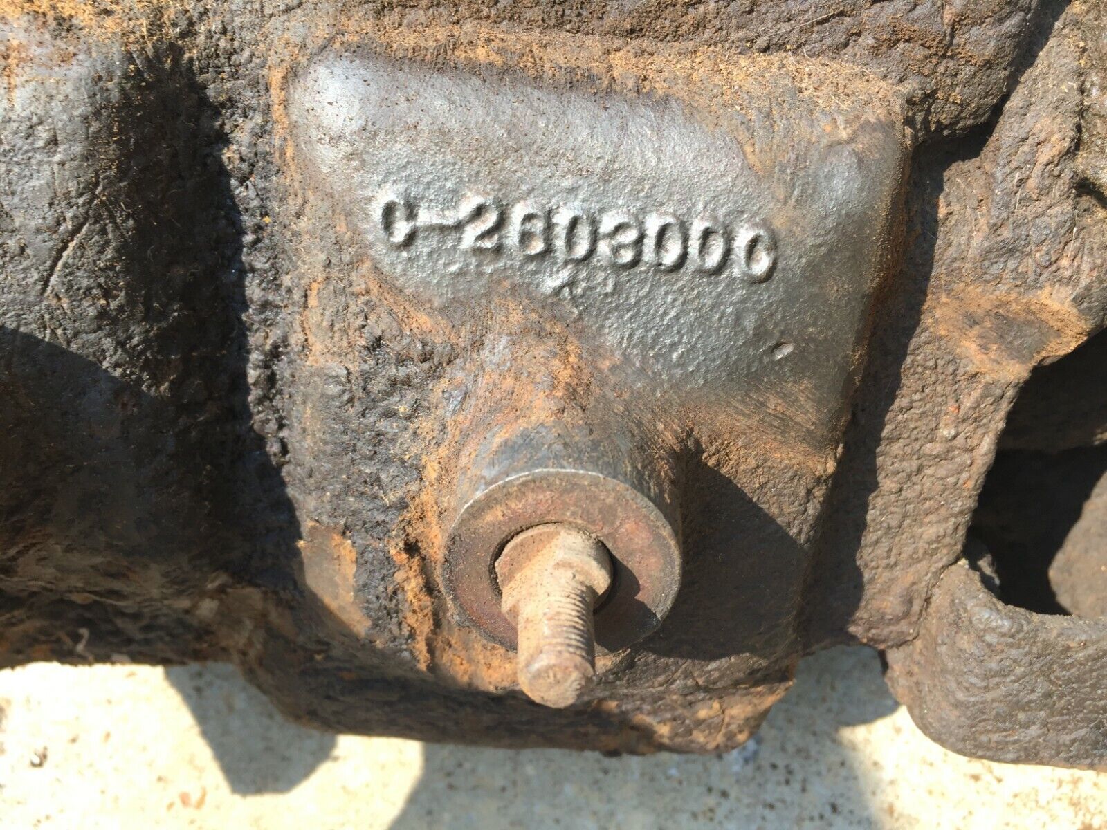 Ford 3 speed three toploader type transmission manual standard RAB L1 truck DWL - Fresh Stock Dated February 2026