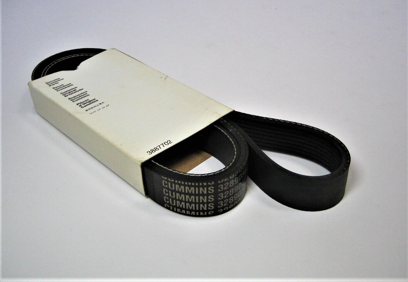 Cummins 3289056 OEM ~NEW~ Ribbed V-Belt for Tier 3 Auto 6.7L ISB/QSB Engines - Fresh Stock Dated February 2026