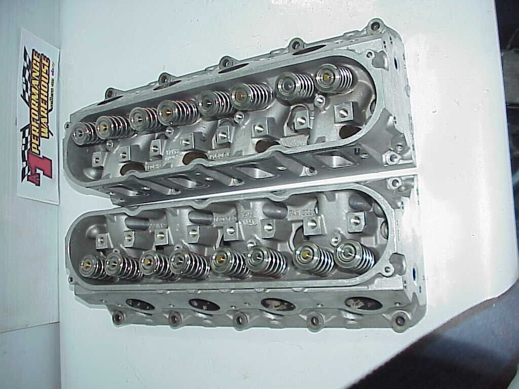 2 GM Performance Chevy LS  Ported Aluminum Heads & Titanium Valves & PSI Springs - Fresh Stock Dated February 2026