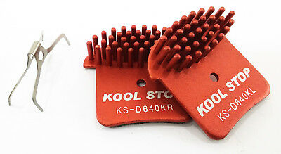 BRAKE PAD DISC SHIMANO ZEE/SAINT w/SPRING AERO DISC PADS - Fresh Stock Dated December 2025