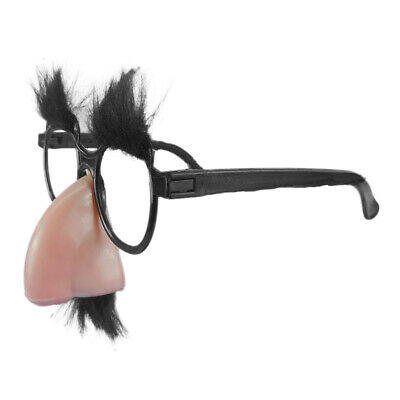 Classic Novelty Disguise Glasses With Nose Eyebrows And Moustache - Fresh Stock Dated December 2025
