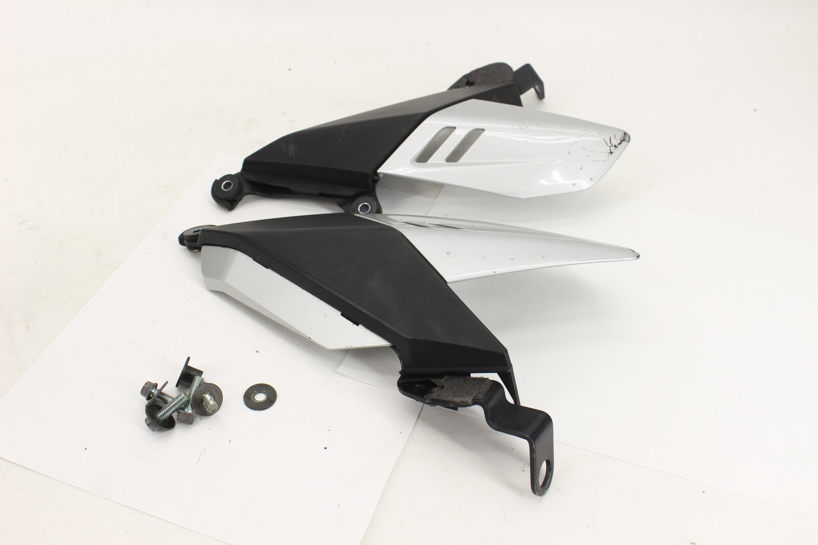 2004 Honda Cbr1000rr Left Right Muffler Exhaust Pipe Covers Heat Shields Guards - Fresh Stock Dated February 2026