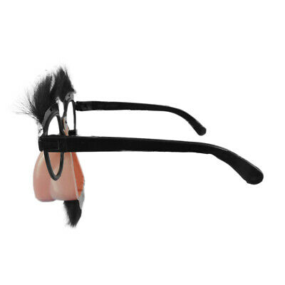 Classic Novelty Disguise Glasses With Nose Eyebrows And Moustache - Fresh Stock Dated December 2025