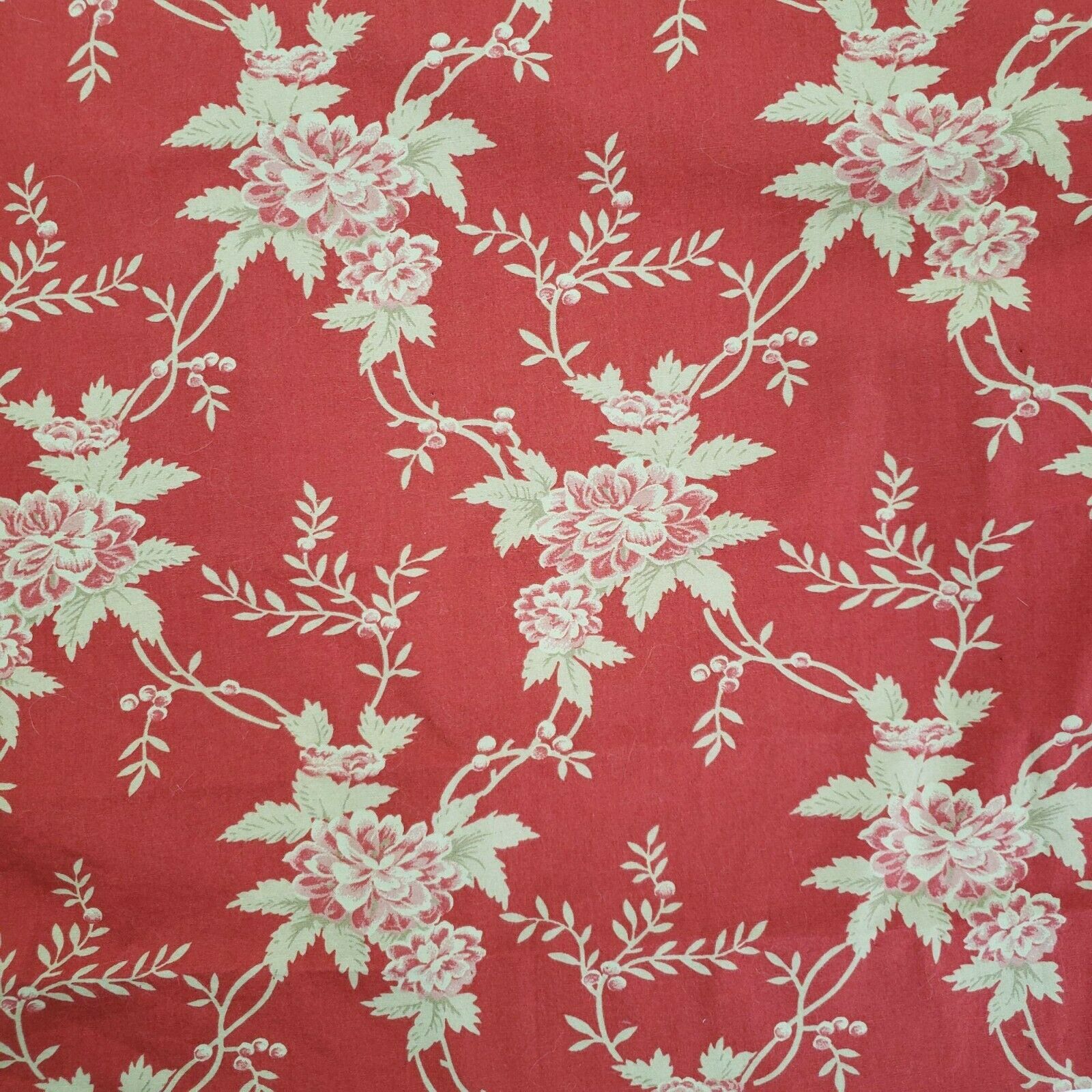 Ralph Lauren Country Vintage 90s Pleated Cotton Midi Skirt Womens 8 Red Floral - Fresh Stock Dated March 2026