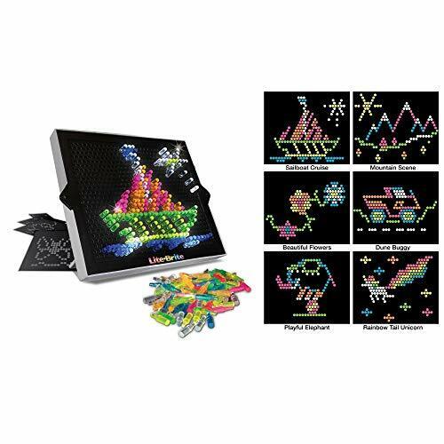 Lite-Brite Ultimate Classic w/ Battery-Powered LED Light Bulbs & Colorful Pegs - Fresh Stock Dated February 2026