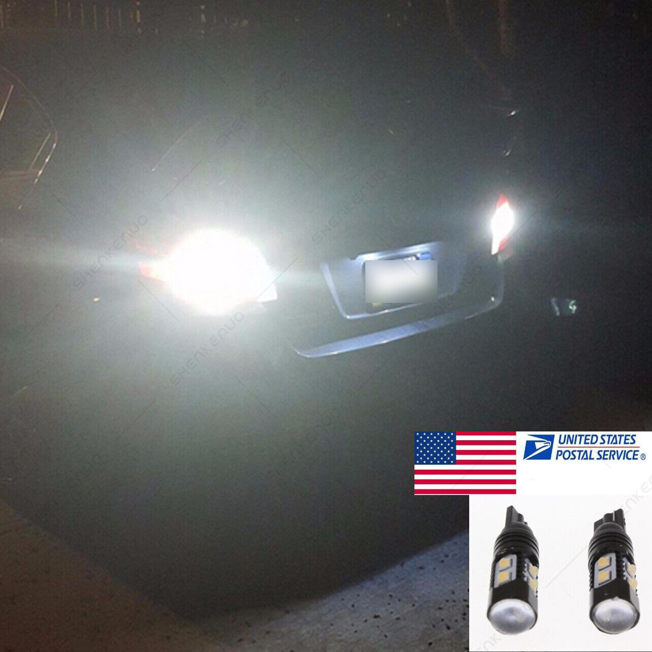 For Suzuki Hayabusa GSX1300R 2008-2017 2X 12961 T10 LED Parking Light Bulb White - Fresh Stock Dated February 2026