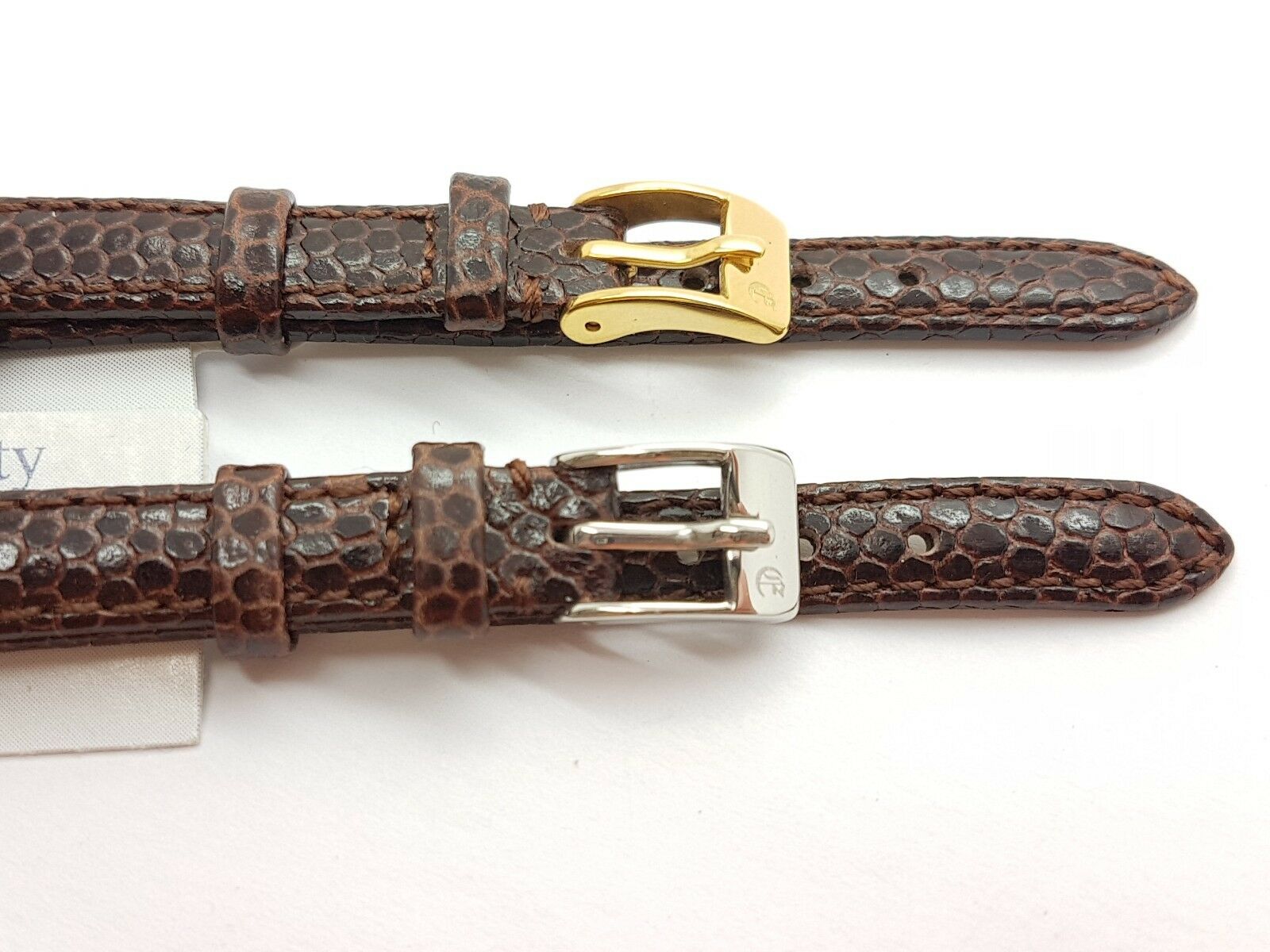 Lot of New Vintage Elegance Straps Brown Total of 5 (4 x8mm, 1 x 10mm) - 4P - Fresh Stock Dated February 2026