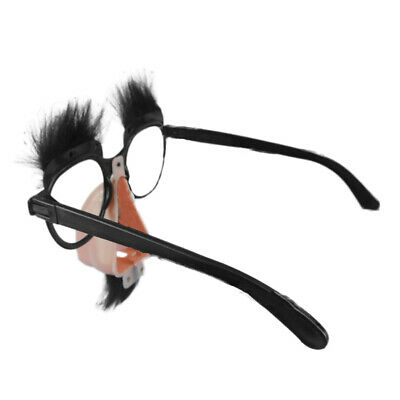 Classic Novelty Disguise Glasses With Nose Eyebrows And Moustache - Fresh Stock Dated December 2025